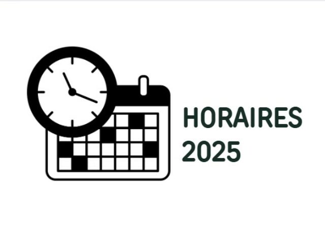 Horaires des déchèteries