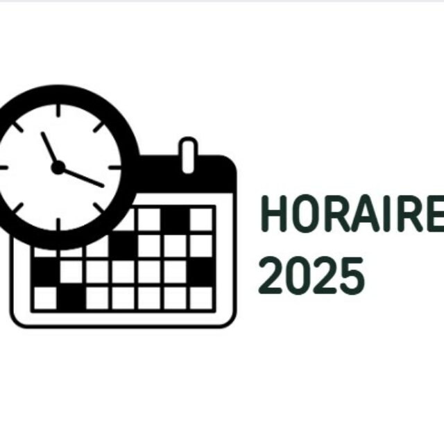 Horaires des déchèteries